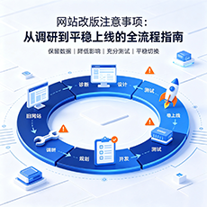 沈阳建站-网站改版注意事项：从调研到平稳上线的全流程指南