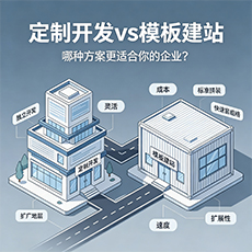 沈阳建站-定制开发vs模板建站：哪种方案更适合你的企业？