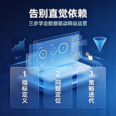 苏家屯建站-告别直觉依赖：三步学会数据驱动网站运营