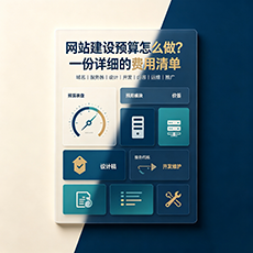 沈阳建站-网站建设预算怎么做？一份详细的费用清单