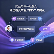 沈阳建站-网站用户体验优化：让访客变成客户的5个关键点